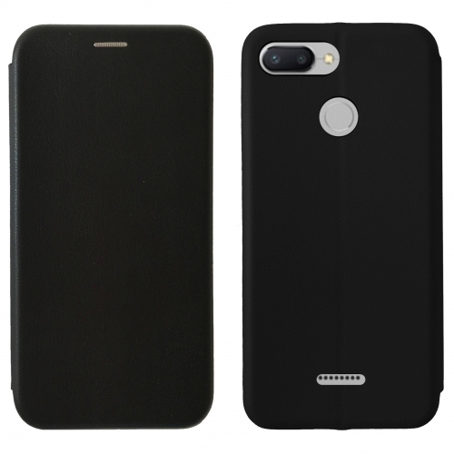Чехол-книжка Level for Xiaomi Redmi 6 Black