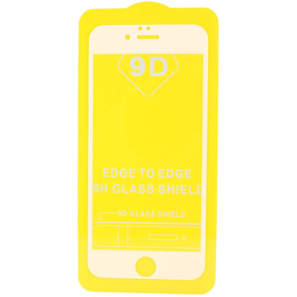 Защитное стекло 9D iPhone 7/8 white тех упаковка