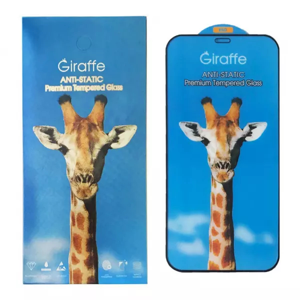 Giraffe Anti-static glass for iPhone 14 Pro Max black