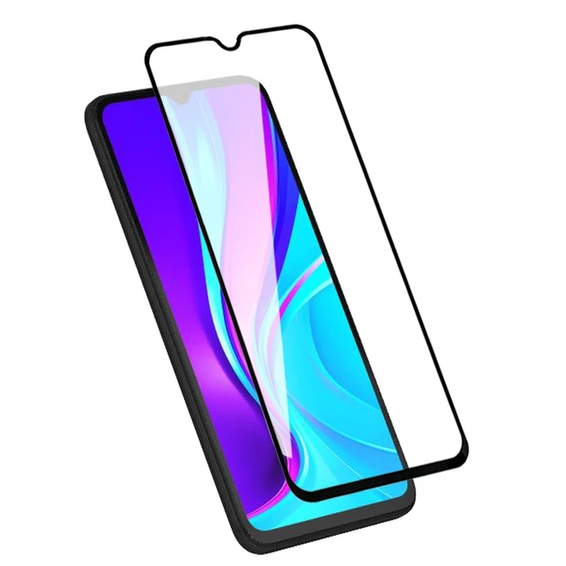 Защитное стекло 9D Xiaomi Redmi 8/8A black тех упаковка