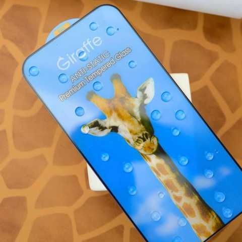 Giraffe Anti-static glass for iPhone 15 Pro Max black
