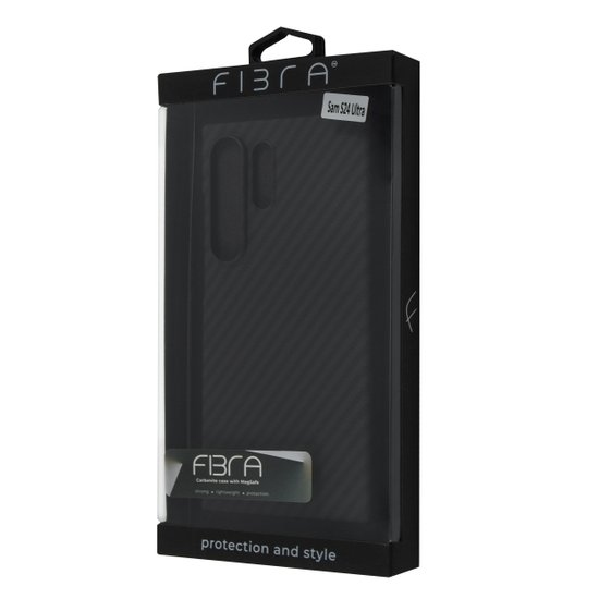 FIBRA Carbonite case with MagSafe Samsung S24 Ultra (Black)