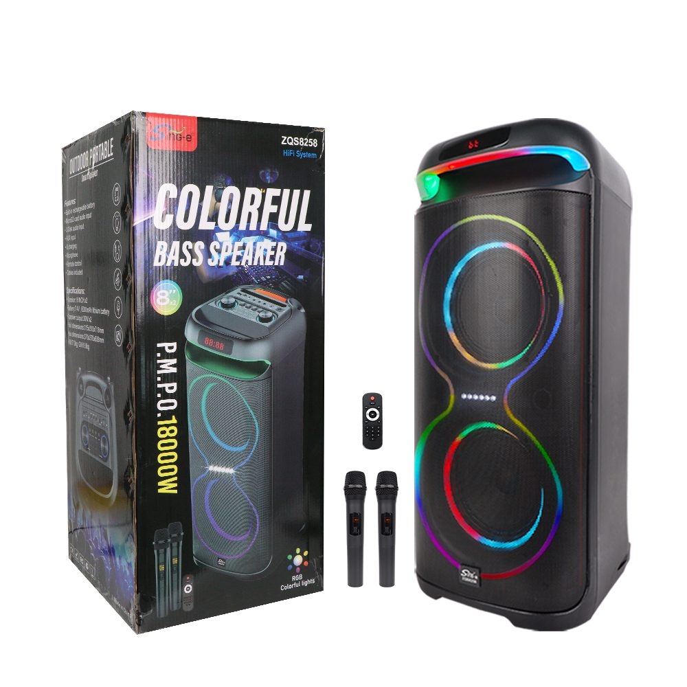 Sing-e ZQS8258 RGB Party Dual Speaker 40W Black