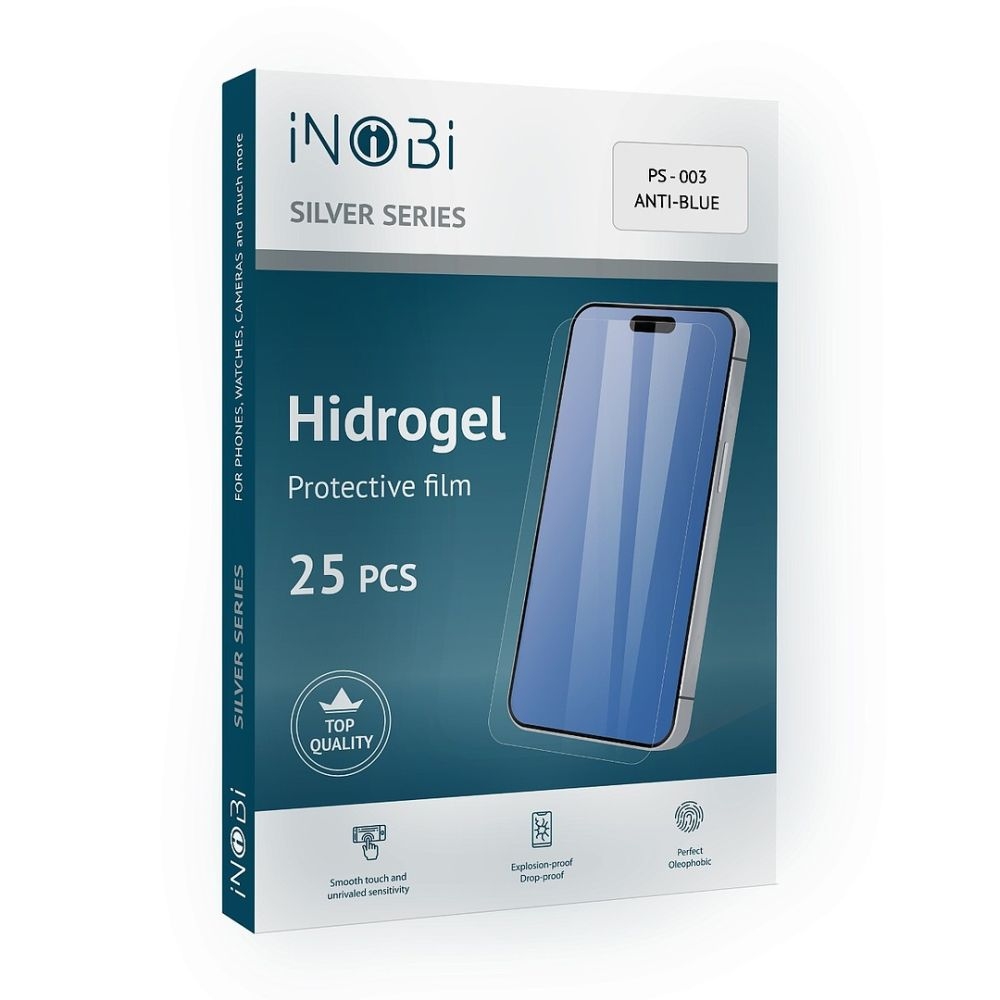 Гидрогель плёнка iNobi SILVER PS-003 180x120 (глянец анти-синий)
