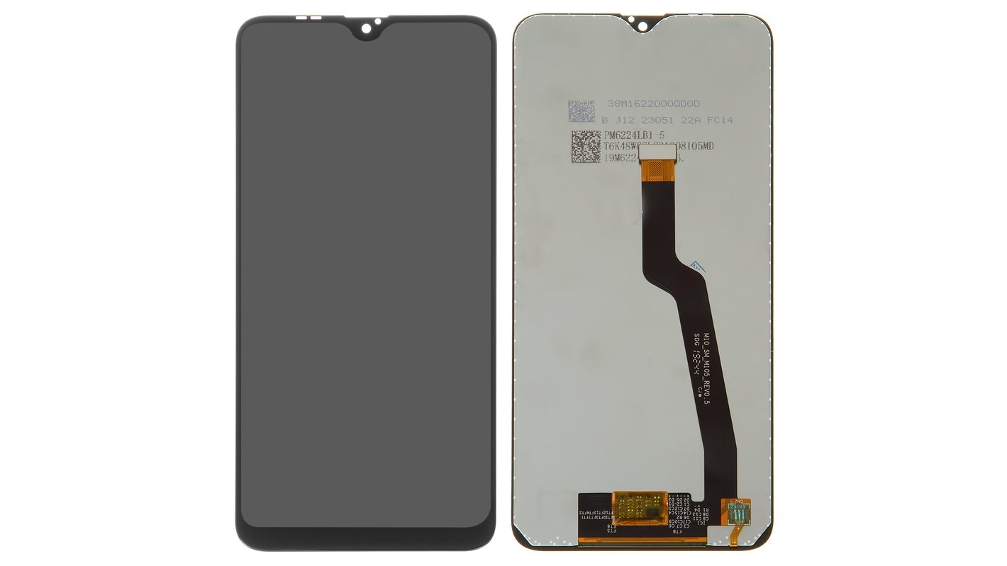 LCD SAMSUNG A10 / A105 / M10 / M105 BLACK (Premium Quality)