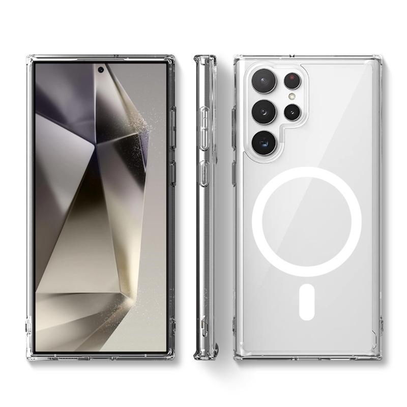 Samsung S26 Ultra MagSafe Acrylic TPU Clear Case