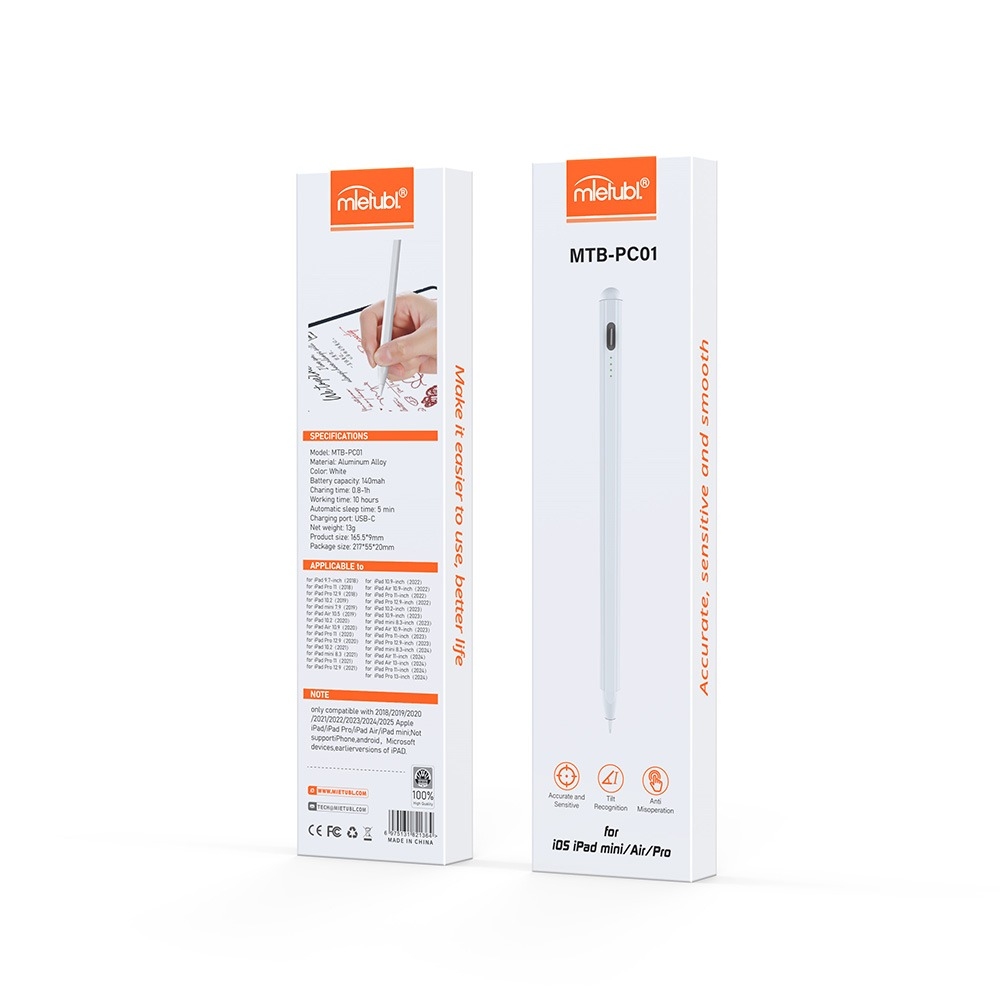 Mietubl Stylus Pen MTB-PC01 For iOS iPad mini/Air/Pro