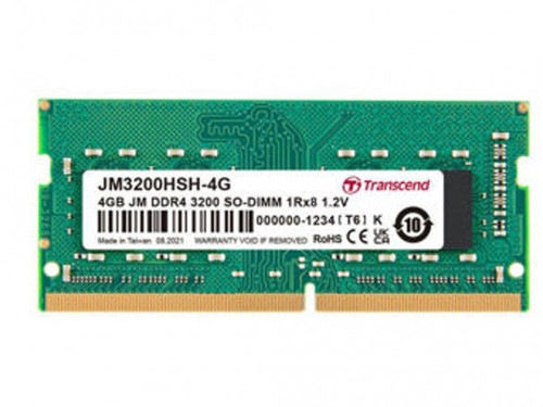 '.4GB DDR4-  3200MHz  SODIMM  Transcend JetRam, PC25600S, 1Rx8, CL22, 260pin DIMM 1.2V--https://us