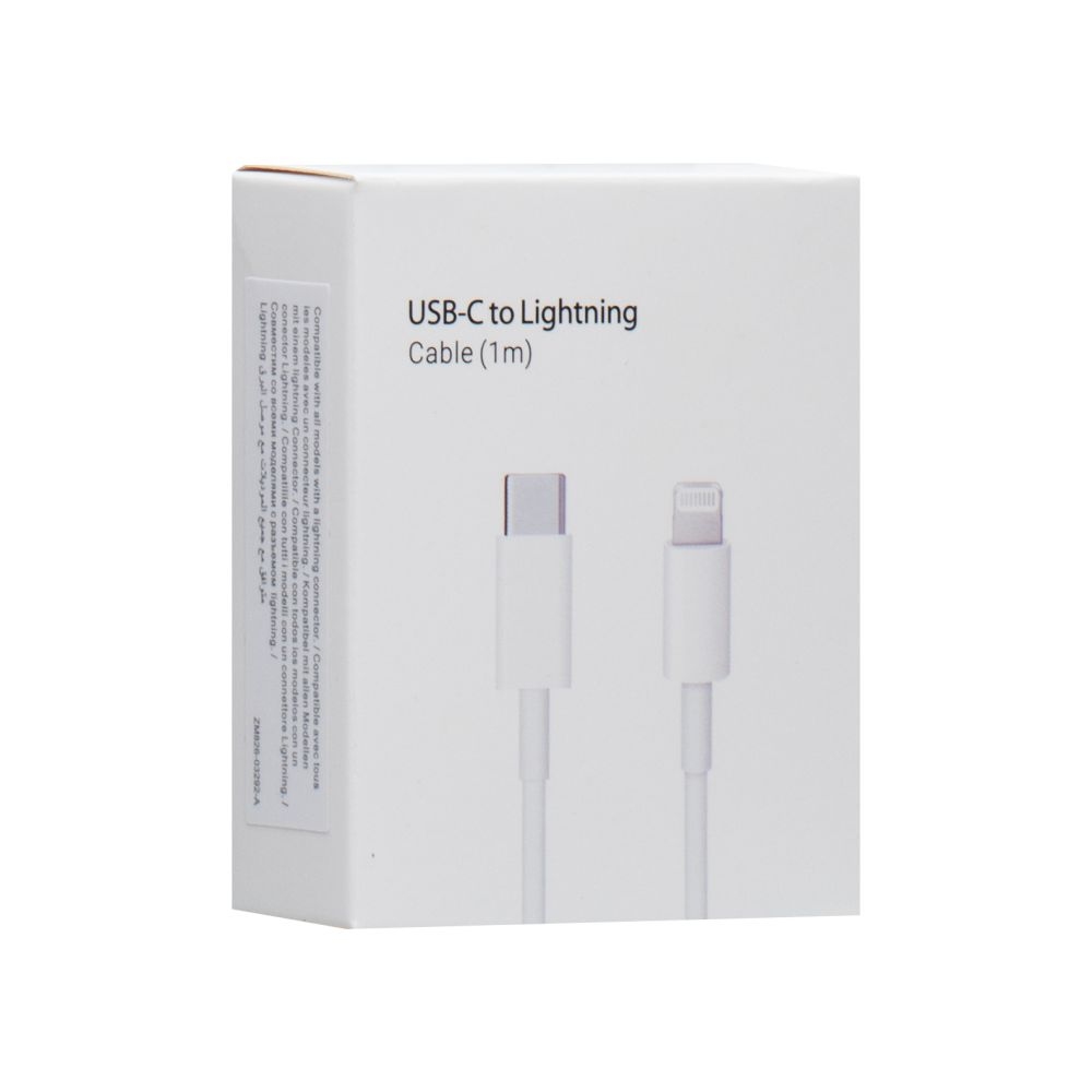 USB Cable Onyx USB-C to Lightning No Logo (Белый)