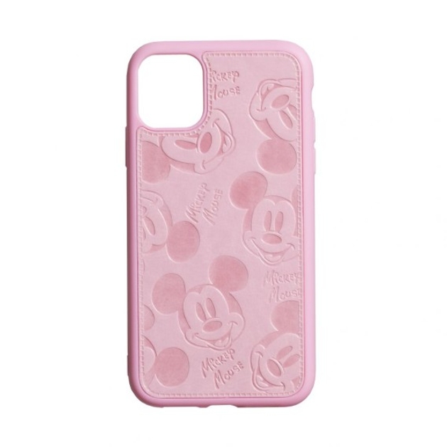 Чехол Mickey для iPhone 11 Pro (Розовый)