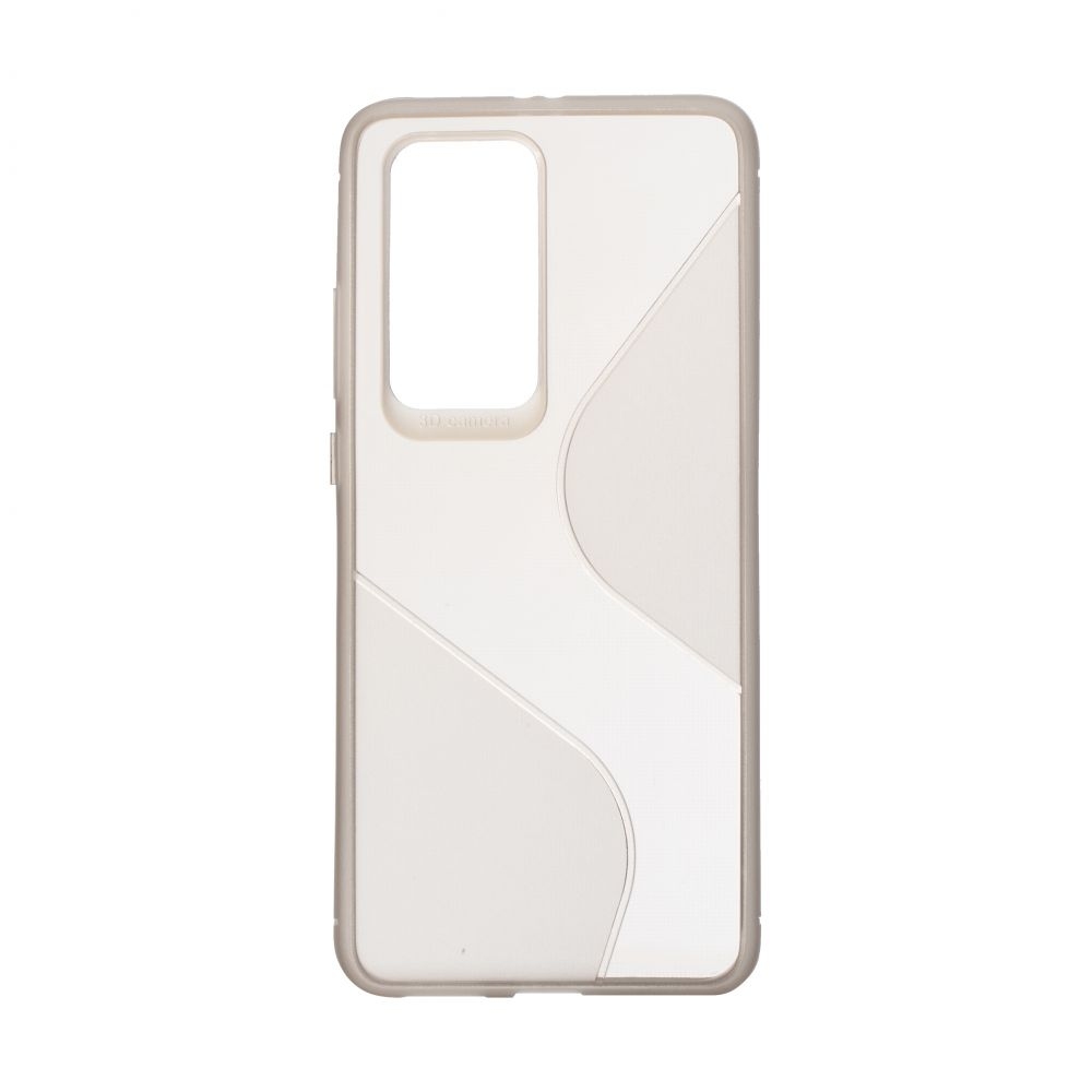 Чехол Totu Clear Wave для Huawei P40 Pro (Чёрный)
