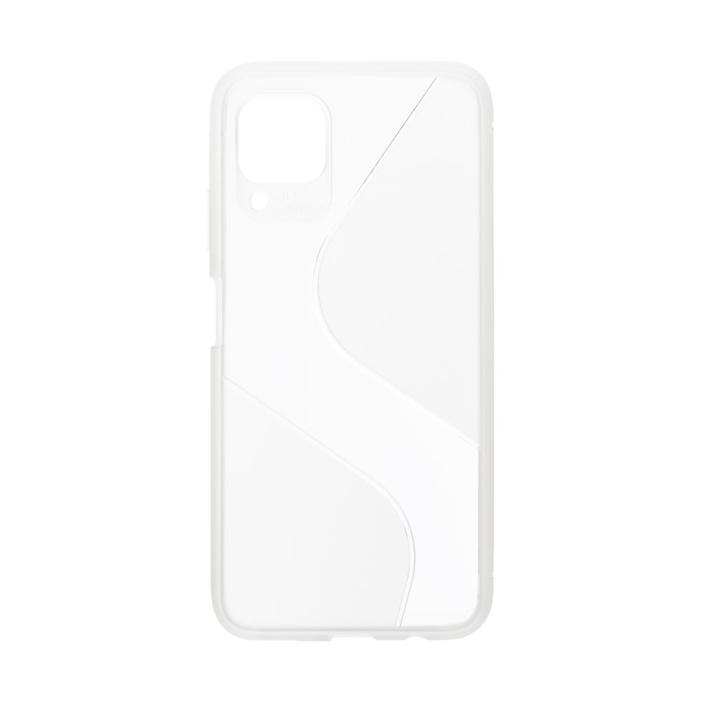 Чехол Totu Clear Wave для Huawei P40 Lite (Белый)