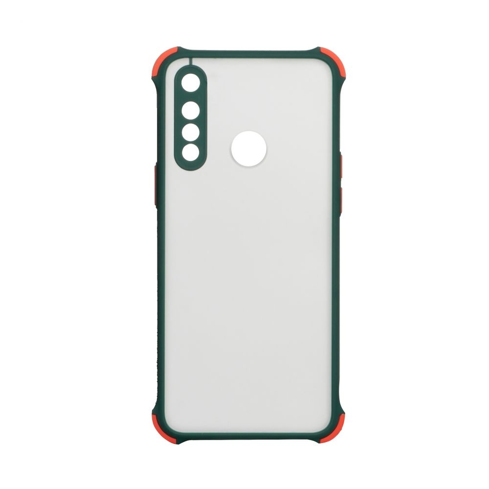 Чехол Armor Frame для Huawei Y6P Eur Ver (Зелёный)