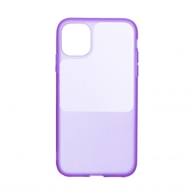Чехол Bright Silicone для iPhone 12 Pro Max (Фиолетовый)