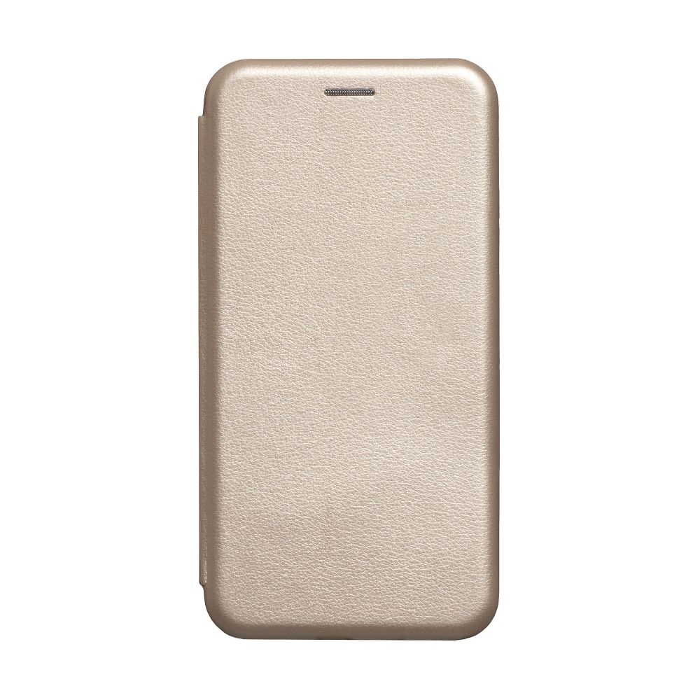 Чехол-книжка кожа для Huawei P40 Lite (Золотой)