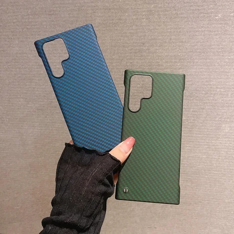Чехол Carbon для Samsung Note 20 HQ (Зелёный)