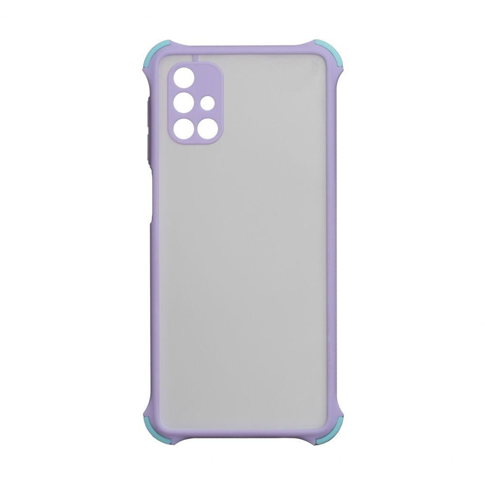 Чехол Armor Frame для Samsung M51 Eur Ver (Сиреневый)