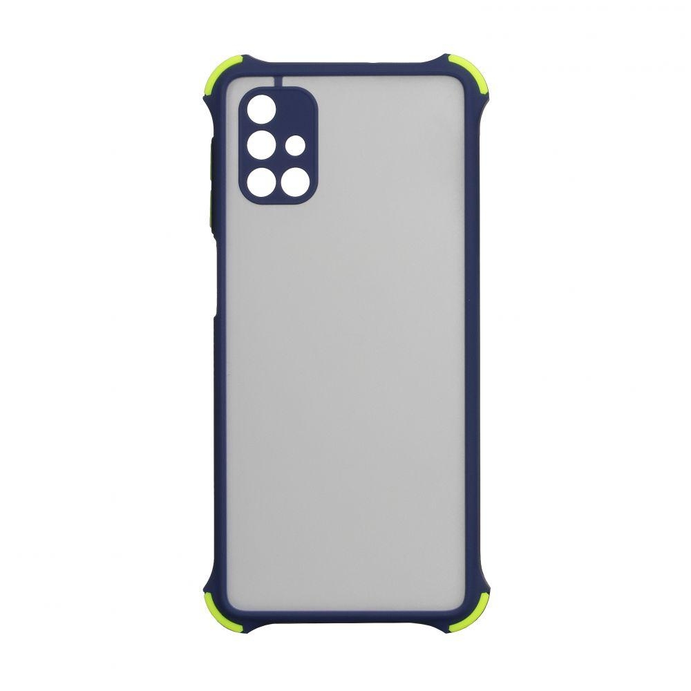 Чехол Armor Frame для Samsung M51 Eur Ver (Синий)