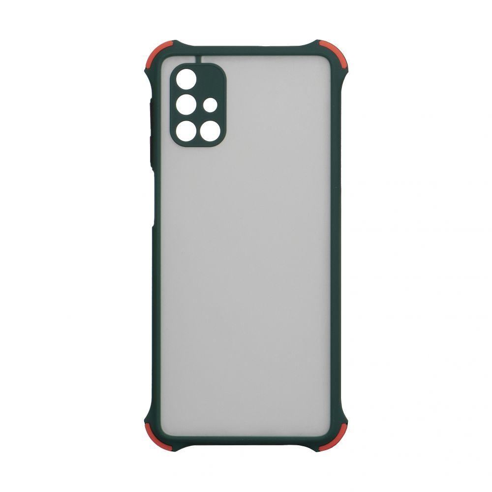 Чехол Armor Frame для Samsung M51 Eur Ver (Зелёный)