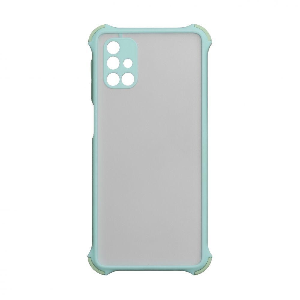 Чехол Armor Frame для Samsung M51 Eur Ver (Бирюзовый)