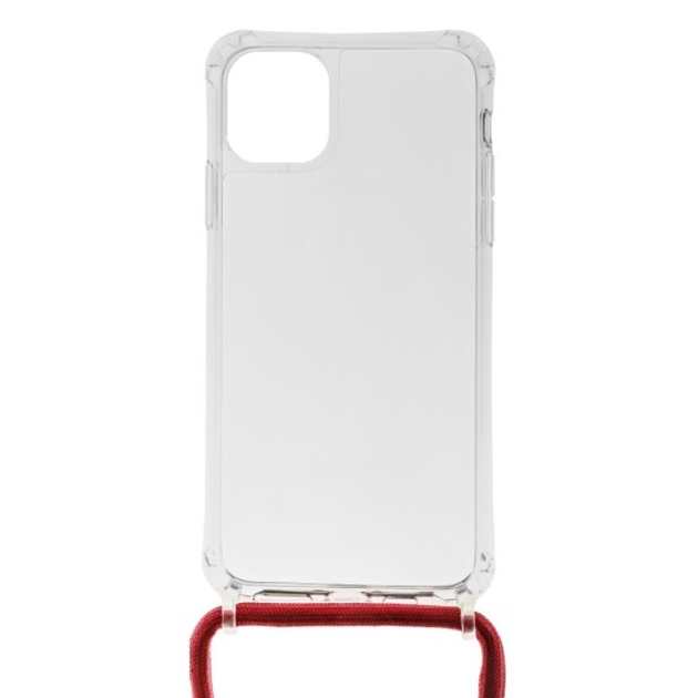 Чехол Crystal Cord для iPhone 11 Pro (Красный)