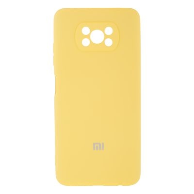 Чехол Full Case with frame для Xiaomi Poco X3 (04, Yellow)