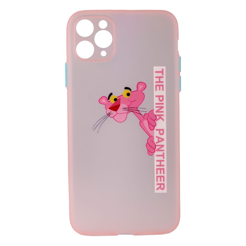Чехол TPU Ultra-thin Matt with Frame для iPhone 11 Pro (05, Pink)