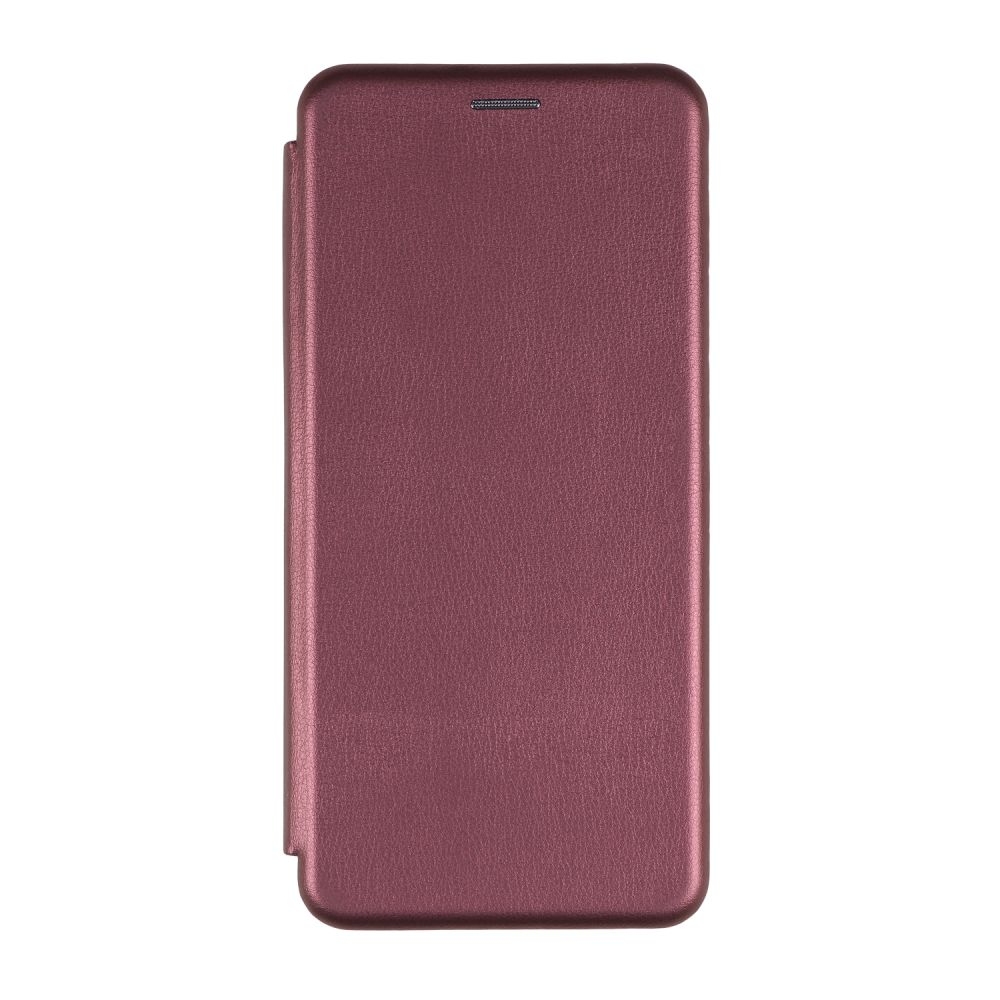 Чехол-книжка кожа для Xiaomi Redmi 7A (Бордовый)
