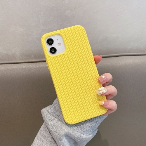 Чехол Silicone Knitted для iPhone 11 Pro Max Copy (10, Lime)