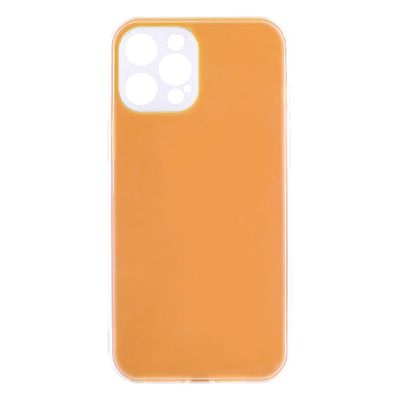 Чехол Frame Clear Color для iPhone 12 Pro Max Copy (Gold)