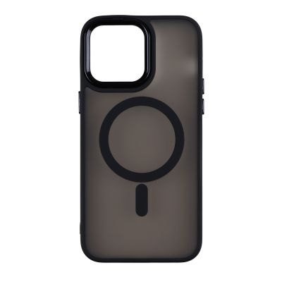 Чехол TPU+PC Space Magnetic Color with Magsafe для iPhone 14 Pro (Black)