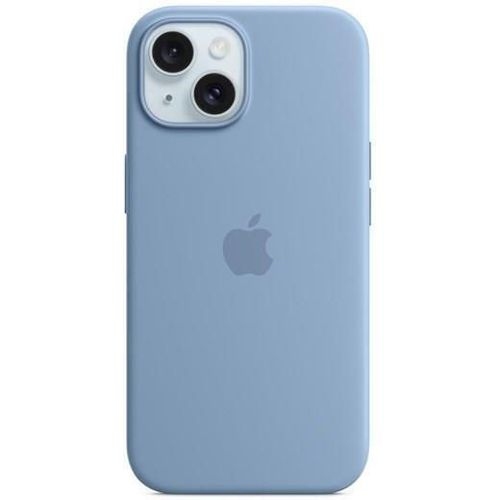 Чехол Silicone Case Full Size (AA) для iPhone 15 (58.Sky blue)