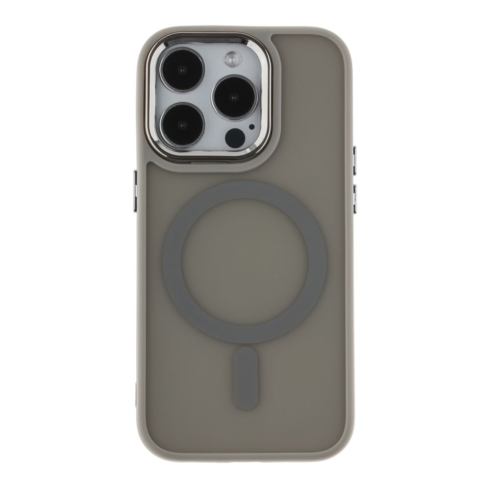 Чехол TPU+PC Space Magnetic Color with Magsafe для iPhone 14 (Grey)