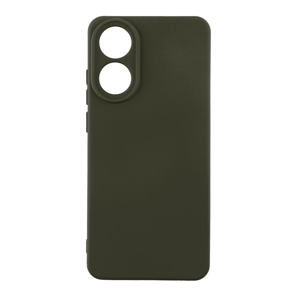 Чехол Silicone Cover Full Camera (A) для Oppo A78 4G (71.Dark Green)