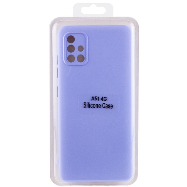 Чехол Silicone Cover Full Camera (A) для Samsung Galaxy A25 5G (A256) (05.Lilac)