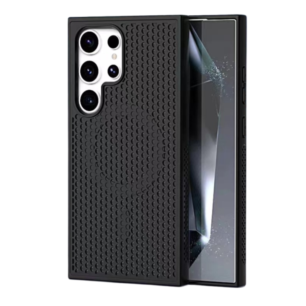 Чехол TPU+PC AeroCool with MagSafe для Samsung S23 FE 5G (S711) (Black)