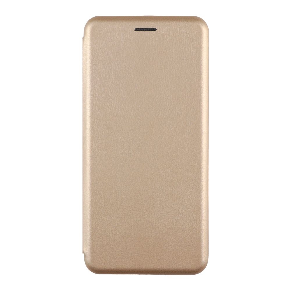 Чехол-книжка кожа для Xiaomi Redmi 13C / Poco C65 (Gold)