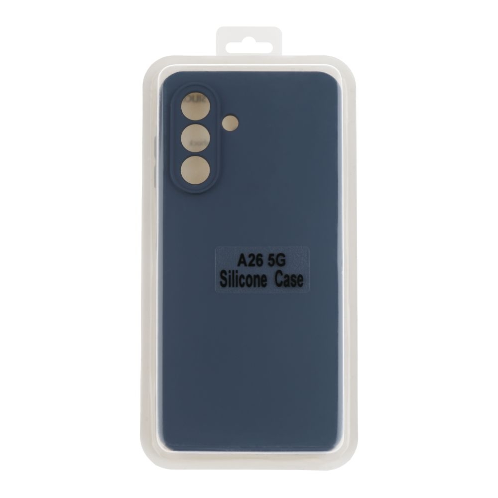 Чехол Silicone Cover Full Camera (A) для Samsung Galaxy A26 5G (A266) (08.Dark Blue)