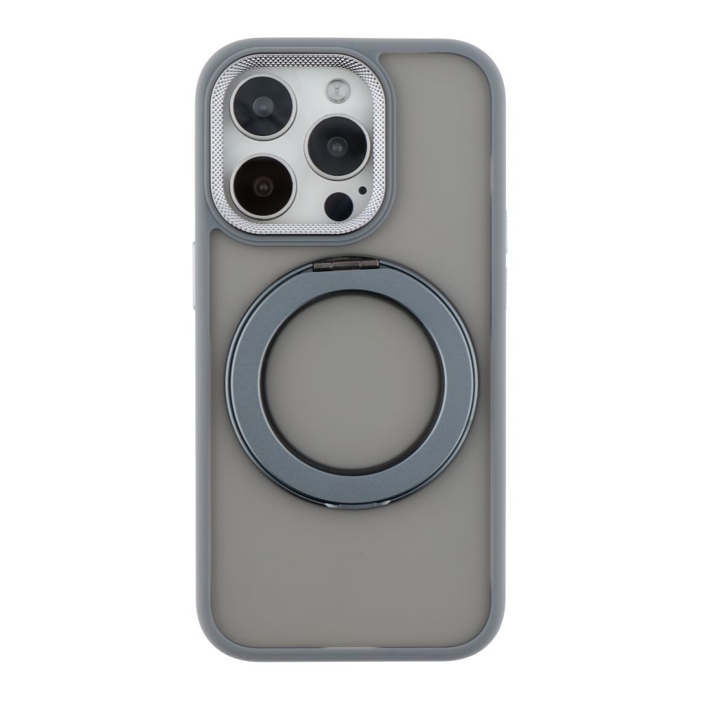 Чехол TPU+PC Mag 360 Spin Case для iPhone 16 Pro (Grey)