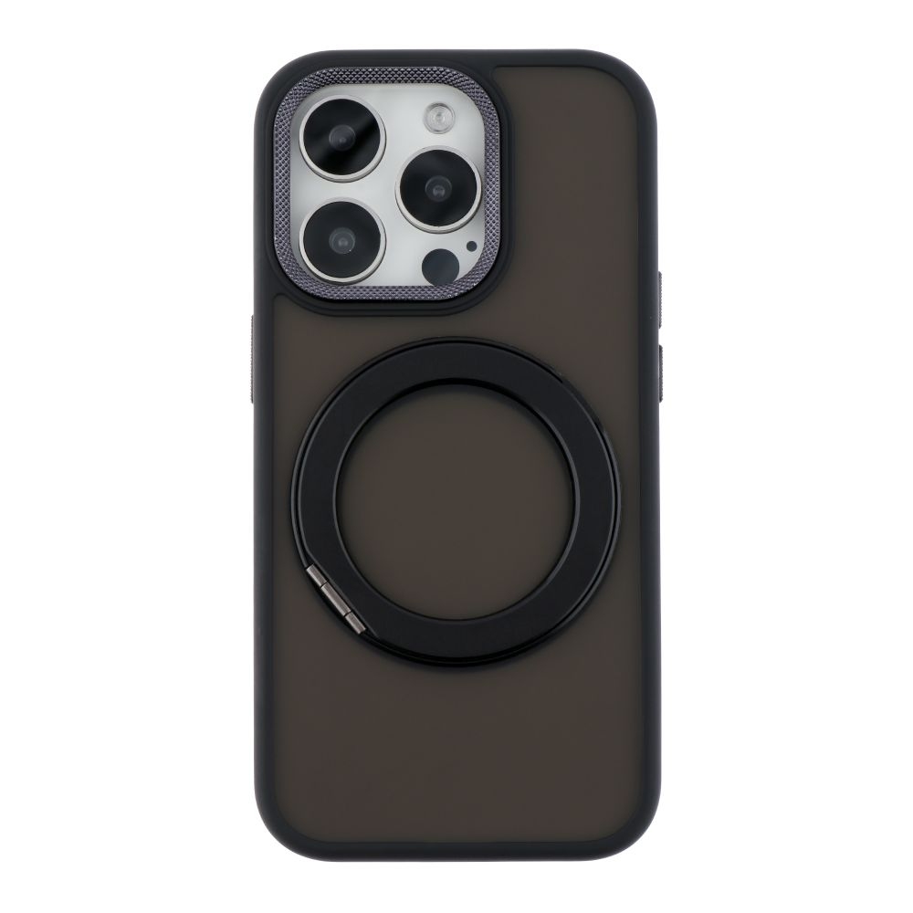 Чехол TPU+PC Mag 360 Spin Case для iPhone 16 Pro (Black)
