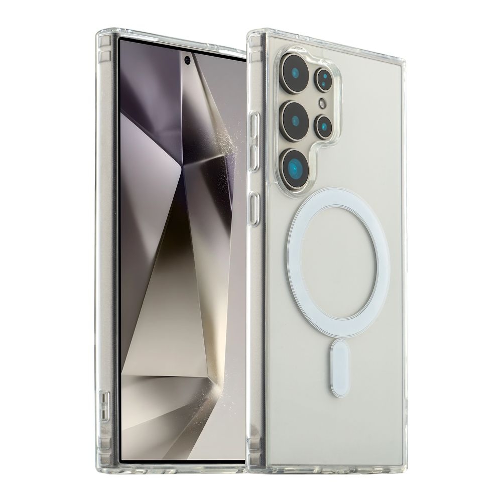 Чехол TPU Clear Case with MagSafe для Samsung Galaxy S25 Ultra 5G (S938) (Transparent)
