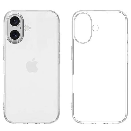 Чехол TPU Virgin Hard Full Camera для iPhone 16 (Transparent)