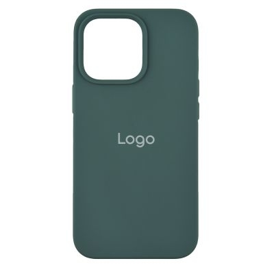 Чехол Silicone Case Full Size (AA) для iPhone 17 Pro Max (55.Pine Green)