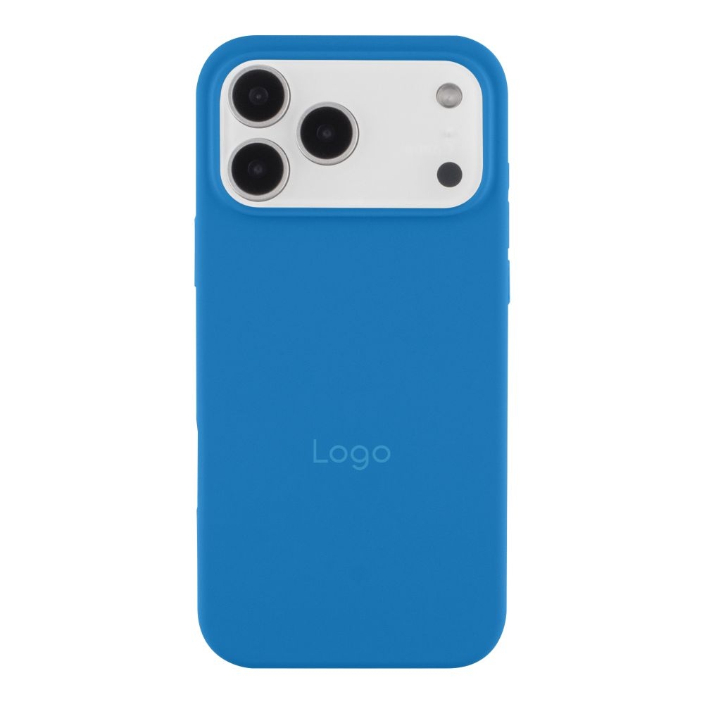 Чехол Silicone Case Full Size (AA) для iPhone 17 Pro (03.Royal Blue)