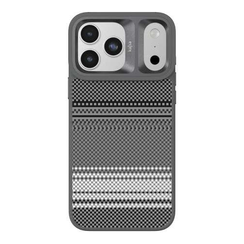 Чохол Kajsa Resort Collection Gradient Stripe with MagSafe для iPhone 17 Pro (Grey B-Ring)
