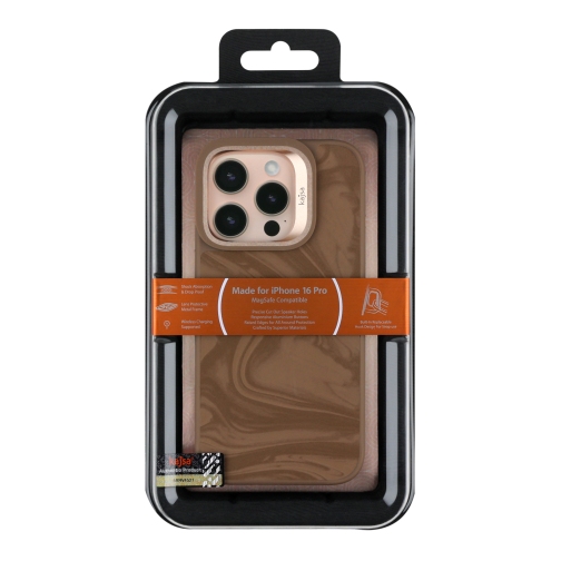 Чохол Kajsa Glamorous Collection Fluid Art with MagSafe для iPhone 16 Pro (Desert)