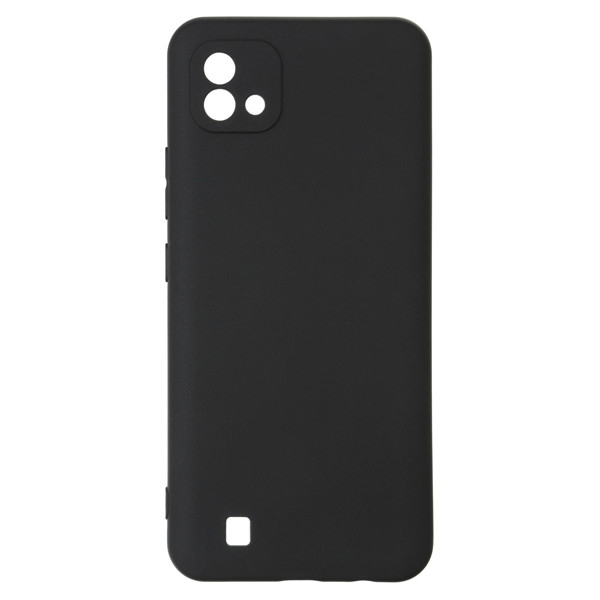 Чехол Silicone Case for Realme C11 4G No Logo (Black)