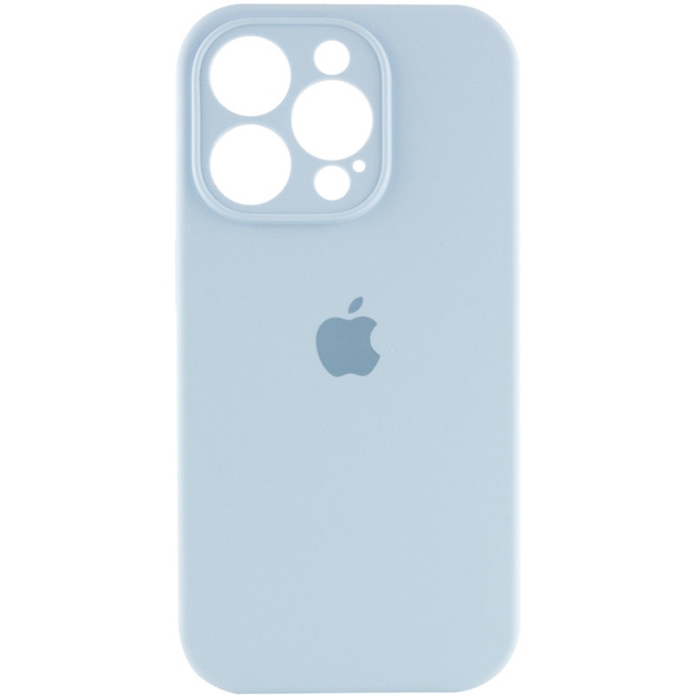 Чехол Silicone Case Copy Apple iPhone 14 Pro Square (Light Turquoise, 26)