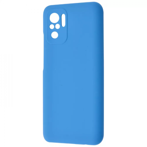 Чехол Silicone Case for POCO M5S No Logo (Blue)