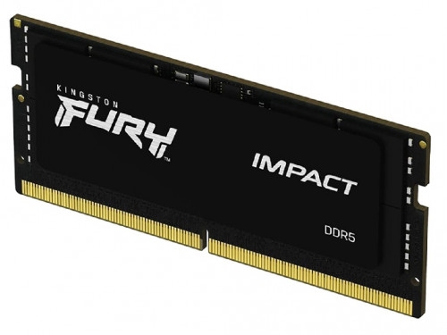 16GB DDR5-6400MHz SODIMM Kingston FURY Impact (KF564S38IB-16), CL38, 1.35V, Intel XMP 3.0
